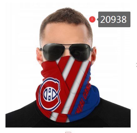Canadiens Face Scarf 020938 (Pls Check Description For Details)Canadiens Face Mask Kerchief